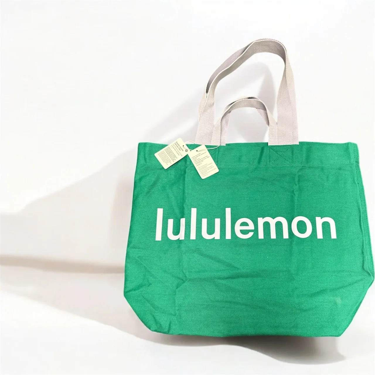 Lululemon Double-Handle Canvas Tote Bags 17L